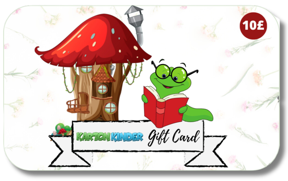 KartonKinder Gift Card £10  kapak resmi KartonKinder KartonKinder