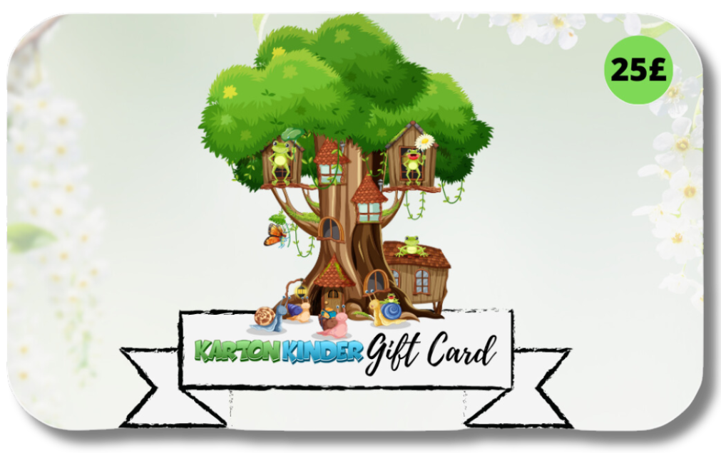 KartonKinder Gift Card £25  kapak resmi KartonKinder KartonKinder