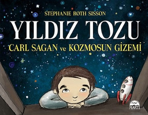 Yıldız Tozu  Carl Sagan ve Kozmosun Gizemi  kapak resmi Martı Yayınları KartonKinder