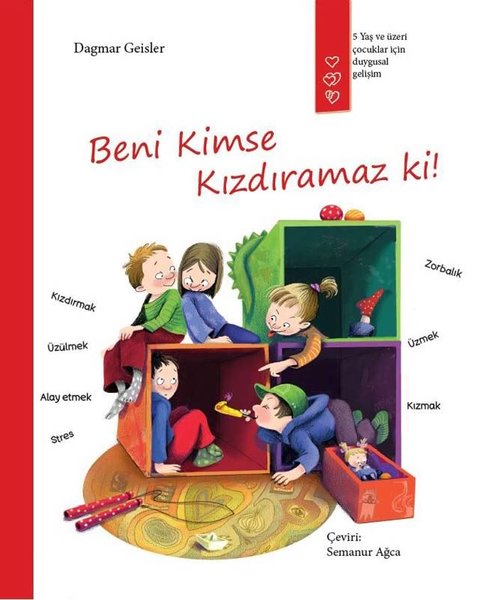 Beni Kimse Kızdıramaz Ki!  kapak resmi Gergedan Yayınları KartonKinder