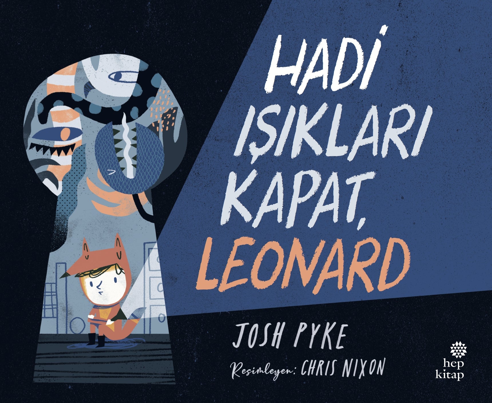 Hadi Işıkları Kapat, Leonard  kapak resmi Hep Kitap KartonKinder
