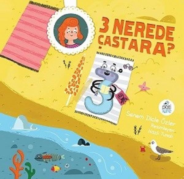 3 Nerede Çastara?  kapak resmi Pötikare Yayıncılık KartonKinder