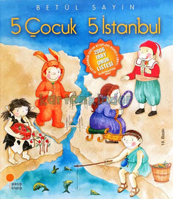 5 Çocuk 5 İstanbul  kapak resmi Günışığı Kitaplığı KartonKinder