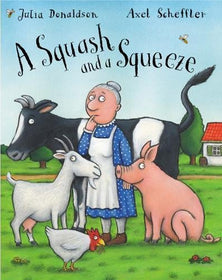 A Squash and a Squeeze  kapak resmi MacMillan Children's Books KartonKinder