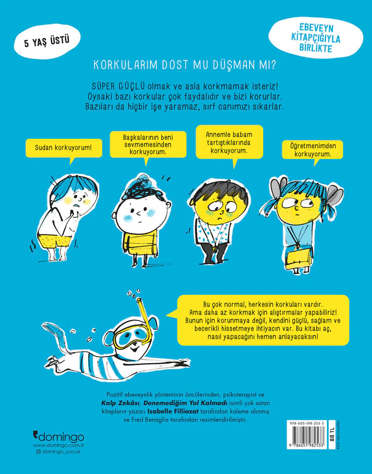 Korkularım Dost mu D&uuml;şman mı? / Oynuyorum ve Kendimi Tanıyorum  kapak resmi Domingo Yayınları KartonKinder