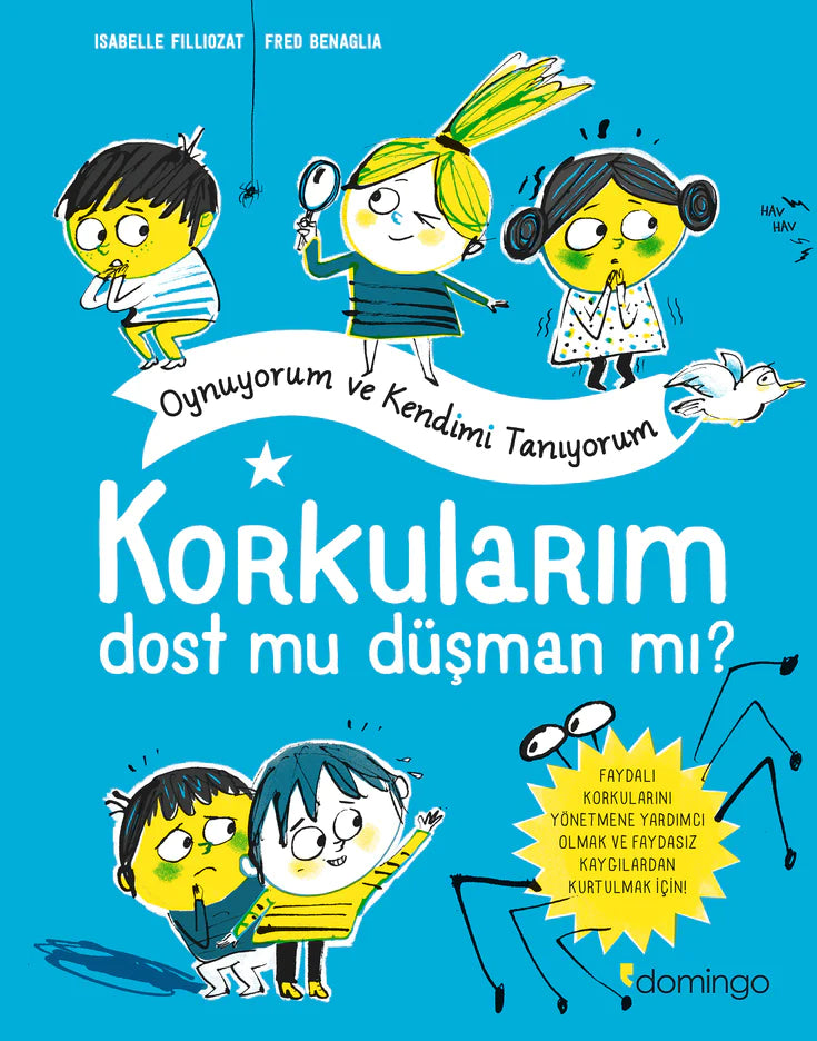 Korkularım Dost mu D&uuml;şman mı? / Oynuyorum ve Kendimi Tanıyorum  kapak resmi Domingo Yayınları KartonKinder