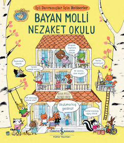 Bayan Molli Nezaket Okulu - İyi Davranışlar İ&ccedil;in Rehberler  kapak resmi İş Bankası K&uuml;lt&uuml;r Yayınları KartonKinder