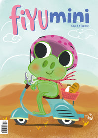 Fiyu Mini Dergi- Sayı 2  kapak resmi Lydia Media Ltd. KartonKinder