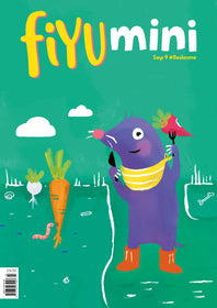 Fiyu Mini Dergi- Sayı 3  kapak resmi Lydia Media Ltd. KartonKinder