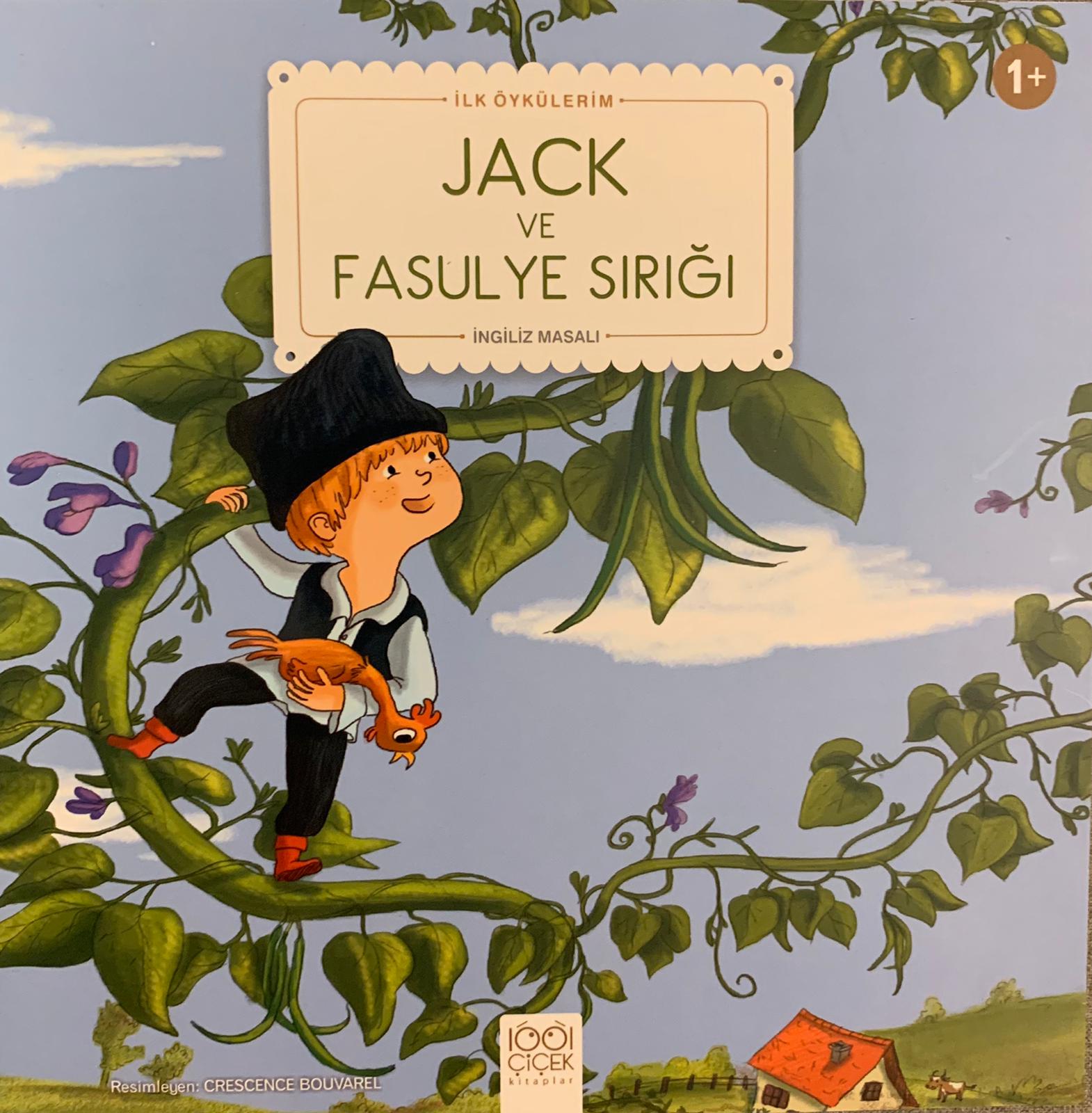 Jack ve Fasulye Sırığı - İlk Öykülerim  kapak resmi 1001 Çiçek Kitaplar KartonKinder