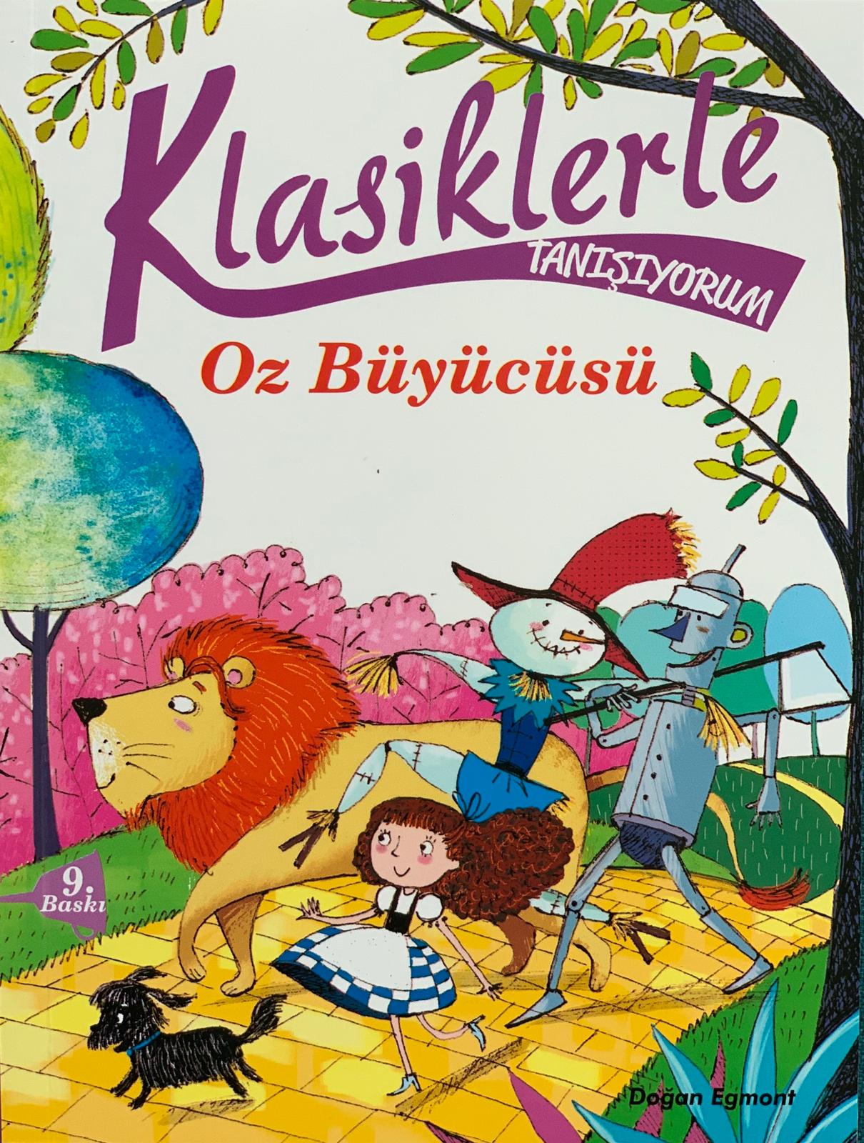 Oz B&uuml;y&uuml;c&uuml;s&uuml; - Klasiklerle Tanışıyorum  kapak resmi Doğan Egmont Yayıncılık KartonKinder