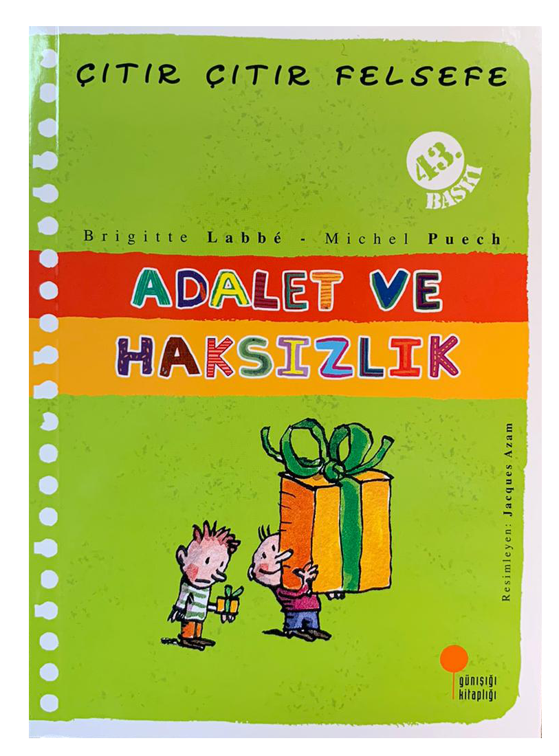 Adalet ve Haksızlık / Çıtır Çıtır Felsefe - 2  kapak resmi Günışığı Kitaplığı KartonKinder