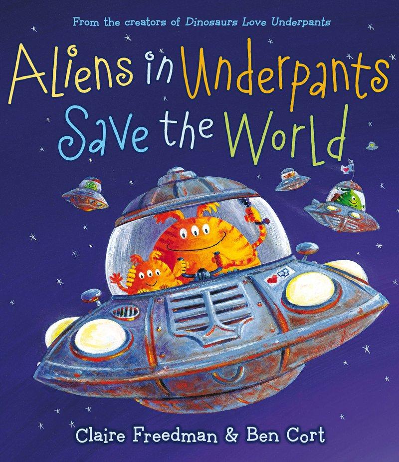 Aliens In Underpants Save The World  kapak resmi KartonKinder KartonKinder