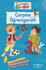 Arkadaşım Çağlar- Çarpma Öğreniyorum - İş Bankası Kültür Yayınları KartonKinder