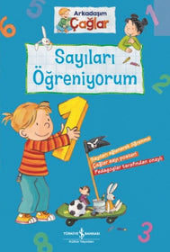 Arkadaşım Çağlar- Sayıları Öğreniyorum - İş Bankası Kültür Yayınları KartonKinder