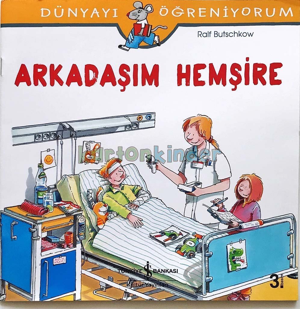 Arkadaşım Hemşire  kapak resmi İş Bankası Kültür Yayınları KartonKinder
