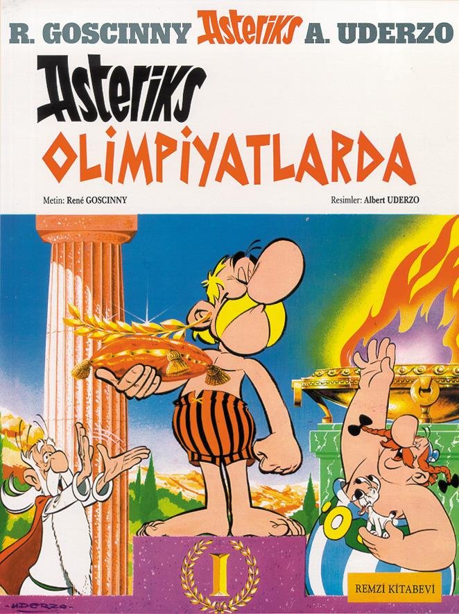 Asteriks Olimpiyatlarda - Remzi Kitapevi KartonKinder