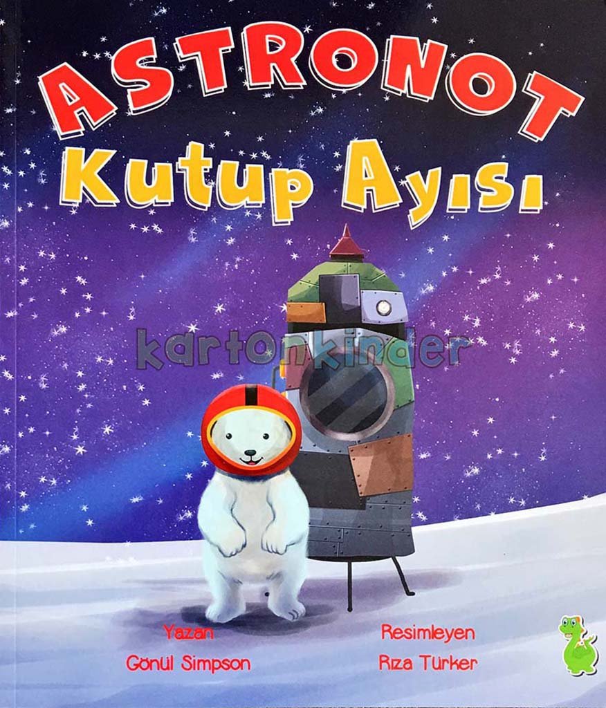 Astronot Kutup Ayısı  kapak resmi Yeşil Dinozor KartonKinder