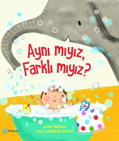 Aynı mıyız Farklı mıyız?  kapak resmi Pearson Çocuk Kitapları KartonKinder