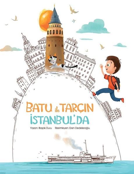 Batu ile Tarçın İstanbul'da  kapak resmi Meav Yayıncılık KartonKinder