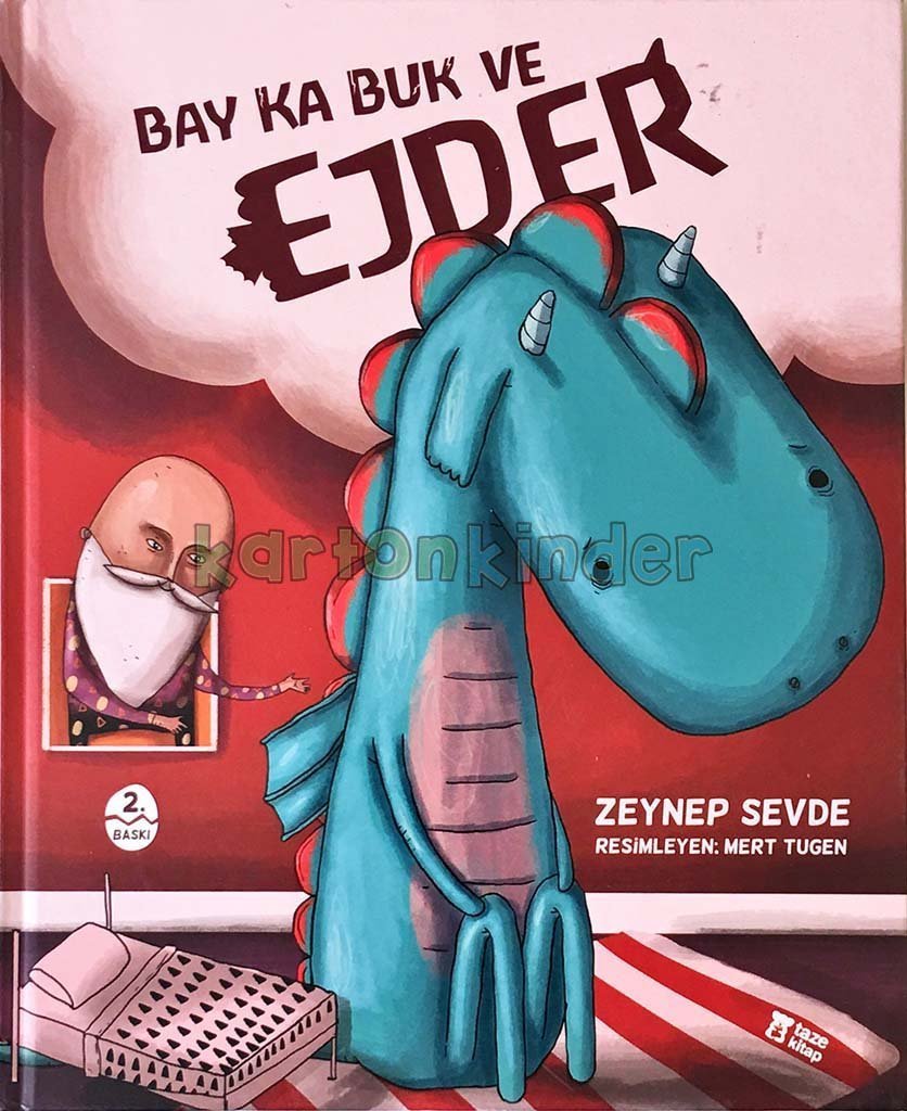 Bay Ka Buk ve Ejder  kapak resmi Taze Kitap KartonKinder