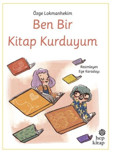 Ben Bir Kitap Kurduyum  kapak resmi Hep Kitap KartonKinder