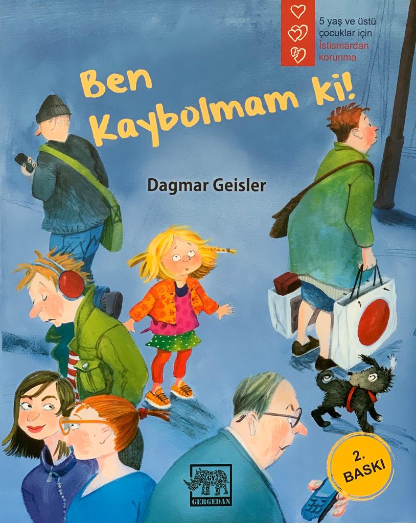 Ben Kaybolmam Ki!  kapak resmi Gergedan Yayınları KartonKinder
