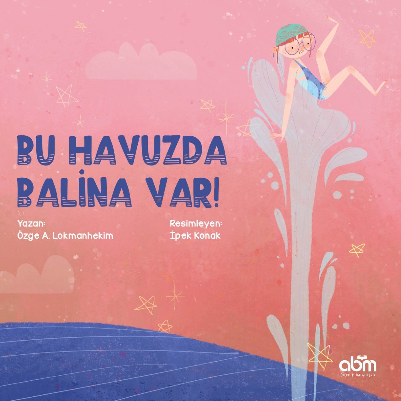Bu Havuzda Balina Var  kapak resmi Abm Yayınevi KartonKinder