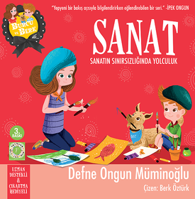 Burcu ve Berk -Sanat - Sanatın Sınırsızlığında Yolculuk  kapak resmi Artemis Yayınları KartonKinder