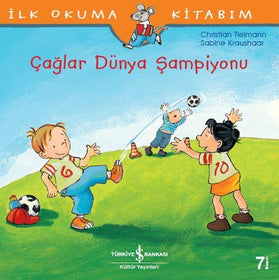 Çağlar Dünya Şampiyonu  kapak resmi İş Bankası Kültür Yayınları KartonKinder
