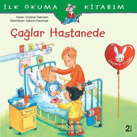 Çağlar Hastanede  kapak resmi İş Bankası Kültür Yayınları KartonKinder