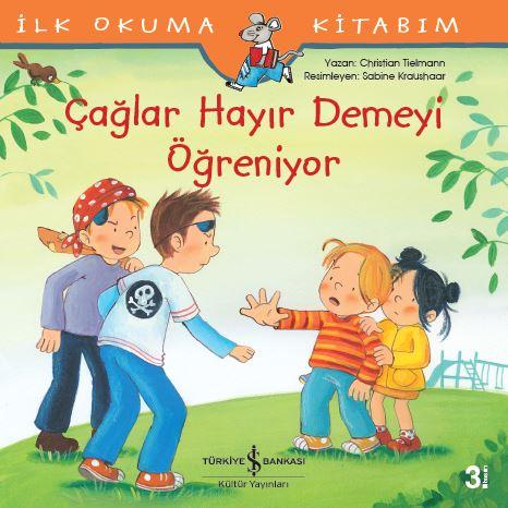 Çağlar Hayır Demeyi Öğreniyor  kapak resmi İş Bankası Kültür Yayınları KartonKinder