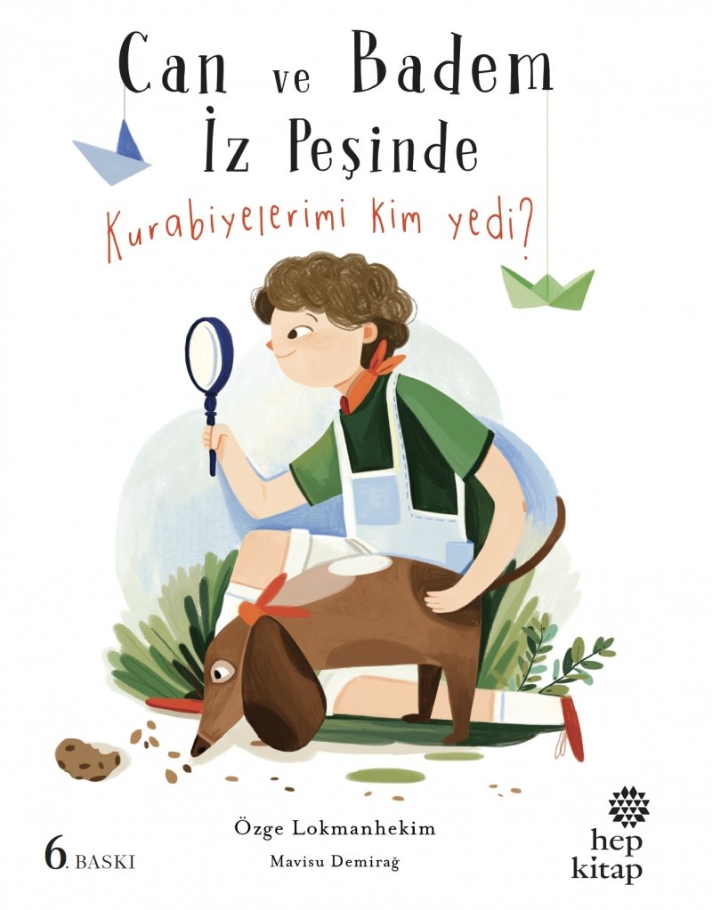 Can ve Badem İz Peşinde- Kurabiyelerimi Kim Yedi? - Hep Kitap KartonKinder