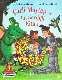 Çarli Maytap ve En Sevdiği Kitap  kapak resmi İş Bankası Kültür Yayınları KartonKinder