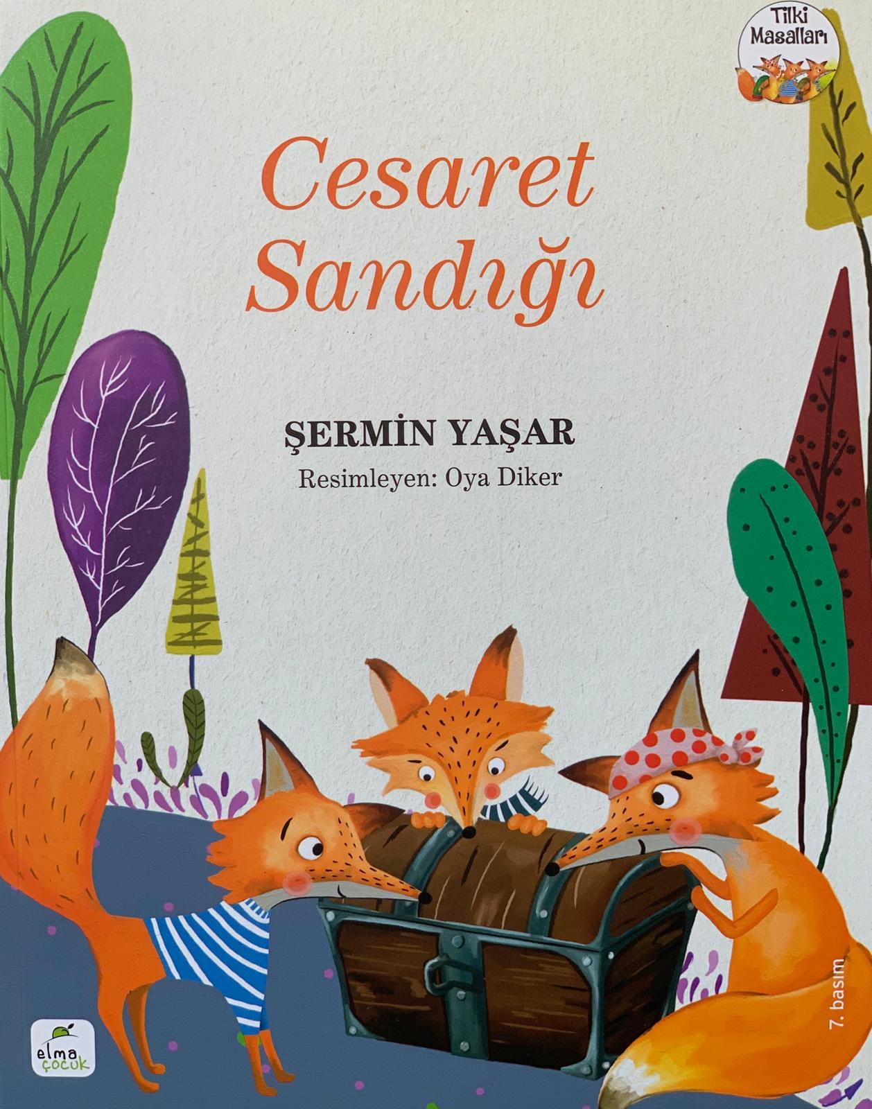 Cesaret Sandığı  kapak resmi ELMA Yayınevi KartonKinder