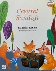 Cesaret Sandığı  kapak resmi ELMA Yayınevi KartonKinder