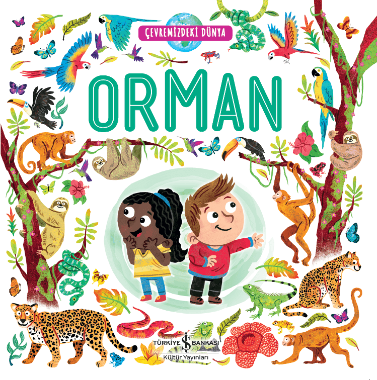 Çevremizdeki Dünya Orman  kapak resmi İş Bankası Kültür Yayınları KartonKinder