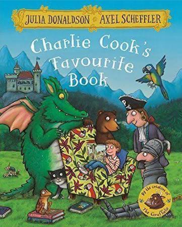 Charlie Cook's favorite Book  kapak resmi MacMillan Children's Books KartonKinder