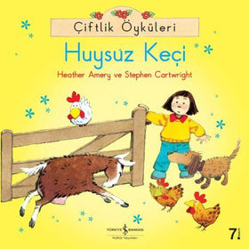 Çiftlik Öyküleri – Huysuz Keçi  kapak resmi İş Bankası Kültür Yayınları KartonKinder