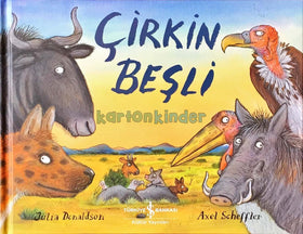 Çirkin Beşli (Ciltli Kapak)  kapak resmi İş Bankası Kültür Yayınları KartonKinder