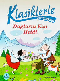 Dağların Kızı Heidi - Klasiklerle Tanışıyorum  kapak resmi Doğan Egmont Yayıncılık KartonKinder