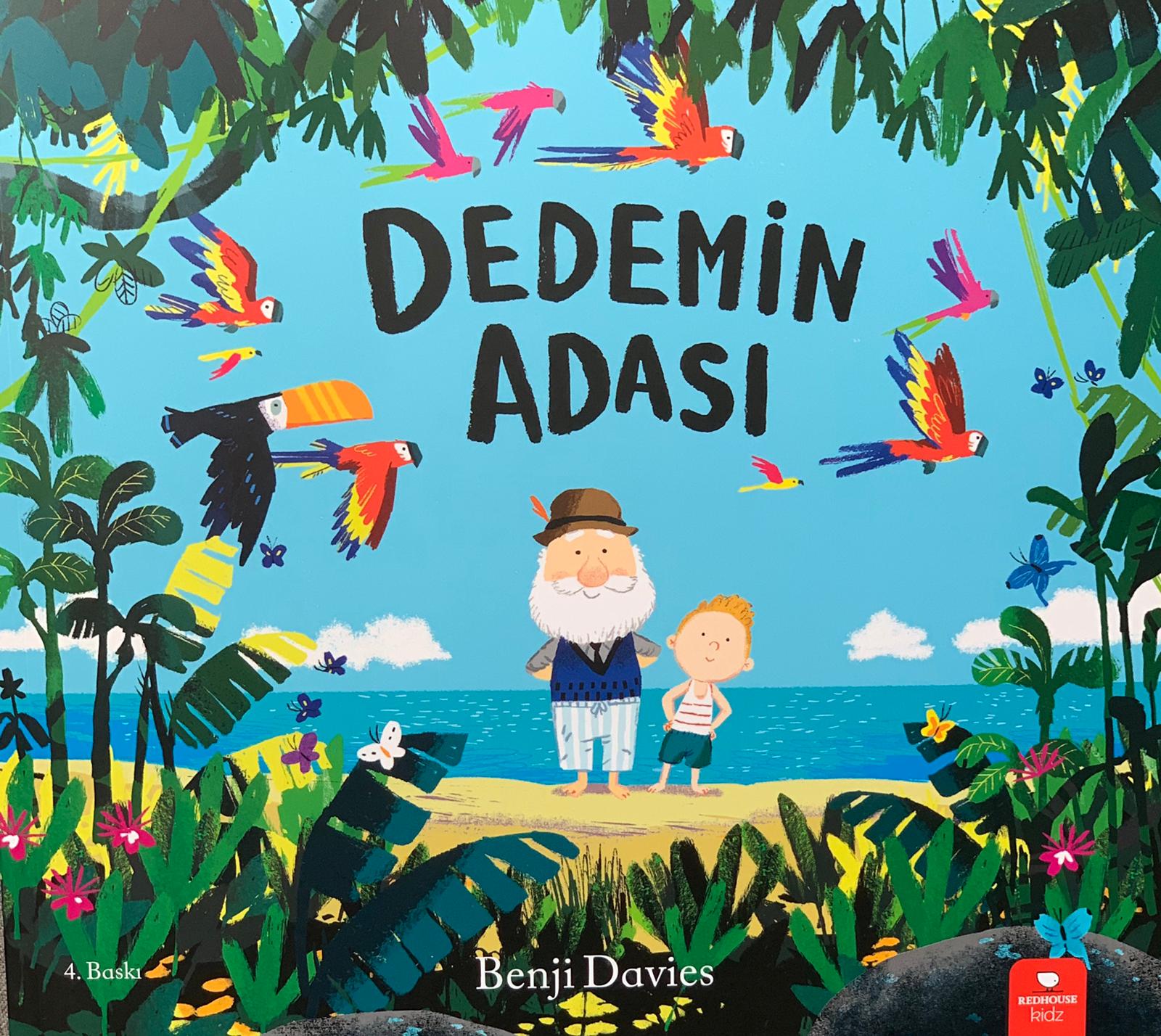Dedemin Adası  kapak resmi Redhouse Kidz Yayınları KartonKinder