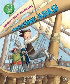 Define Adası/ Renkli Çocuk Klasikleri  kapak resmi İş Bankası Kültür Yayınları KartonKinder