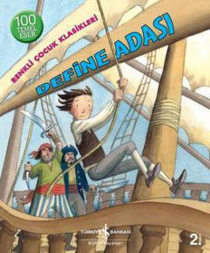 Define Adası/ Renkli Çocuk Klasikleri  kapak resmi İş Bankası Kültür Yayınları KartonKinder