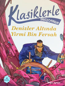 Denizler Altında Yirmi Bin Fersah - Klasiklerle Tanışıyorum  kapak resmi Doğan Egmont Yayıncılık KartonKinder
