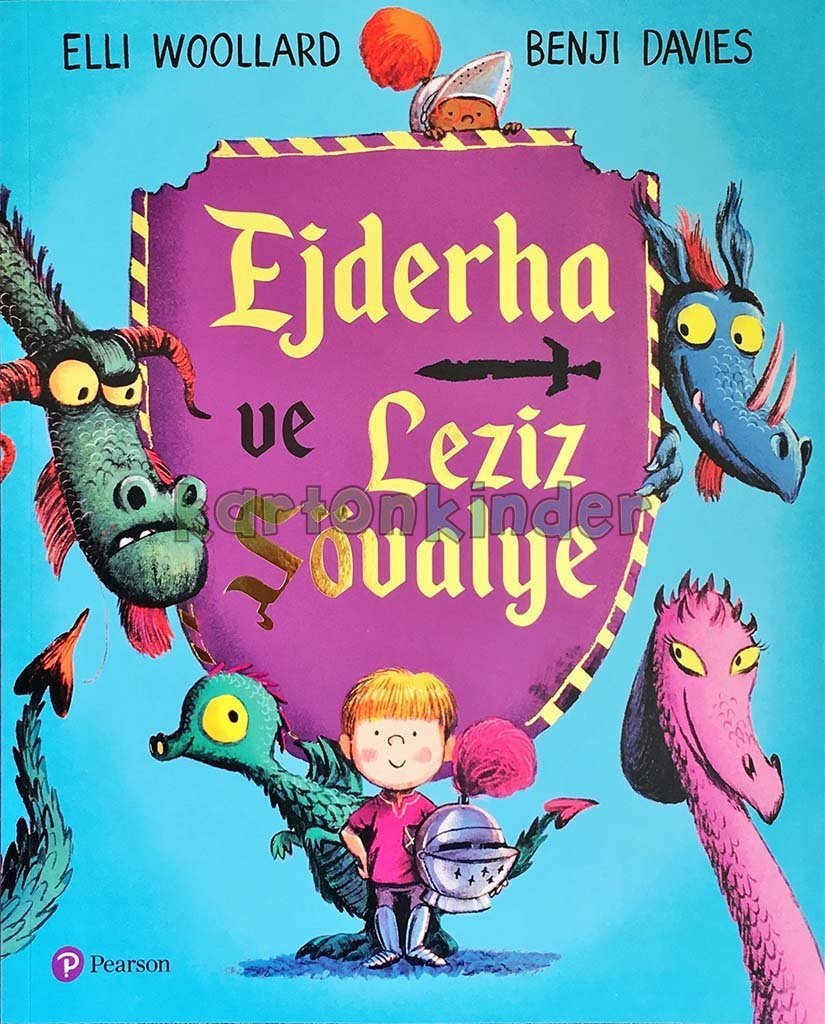 Ejderha ve Leziz Şövalye  kapak resmi Pearson Çocuk Kitapları KartonKinder