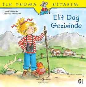 Elif Dağ Gezisinde  kapak resmi İş Bankası Kültür Yayınları KartonKinder