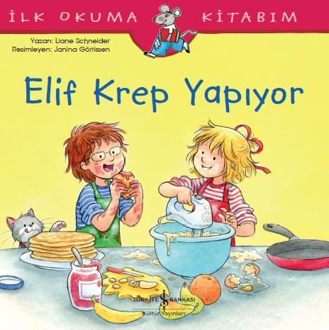Elif Krep Yapıyor  kapak resmi İş Bankası Kültür Yayınları KartonKinder
