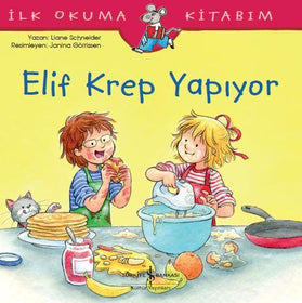 Elif Krep Yapıyor  kapak resmi İş Bankası Kültür Yayınları KartonKinder