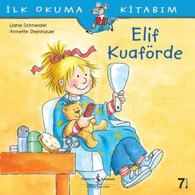 Elif Kuaförde  kapak resmi İş Bankası Kültür Yayınları KartonKinder